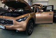 Создание сабвуферного звена для Infiniti FX37 в рамках ограниченного бюджета