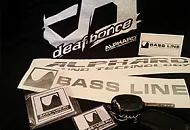 Фирменная атрибутика. BASS-LINE и ALPHARD