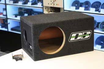 Купить Корпус под сабвуфер 10" на 110 трубе (фрезеровка DB) - купить, 5 000 руб.