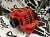Генератор увеличенной мощности Tosno Alternators 320A красны