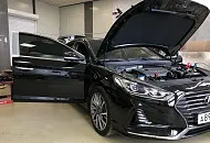 Hyundai Sonata замена штатной аудиосистемы