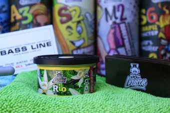 Купить Rio Vanilla / Ваниль Ароматизатор для салона в банке LERATON - купить, 390 руб.