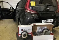 Kia Soul замена штатной акустики