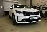 Kia sorento.Замена фронтальной акустики+сабвуфер