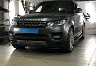 Range Rover Sport на установку процессорной аудиосистемы