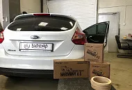 Ford Focus 3 замена акустики/установка сабвуферного звена