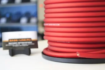 Купить Силовой кабель Acv KP50-1301OFC 4 AWG 4Ga Красный - купить, 502 руб.