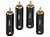 RCA-коннектор позолоченный AurA RCA-P615