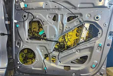 Замена аудиосистемы и полная шумоизоляция Chery Tiggo 7