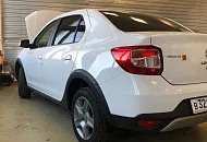 Renault Logan на громкий фронт