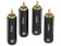 RCA-коннектор позолоченный AurA RCA-P615 - купить, 650 руб.