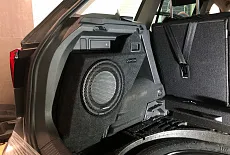 Сабвуферное звено в крыло для vw tiguan
