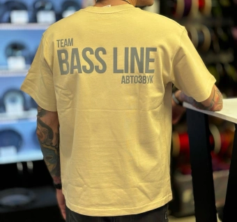 Купить Футболка Team Bass-Line, XXL, Бежевый - купить, 1 990 руб.