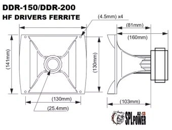 Купить Драйвер AZ-13 SPL POWER DDR-200 - купить, 4 450 руб.